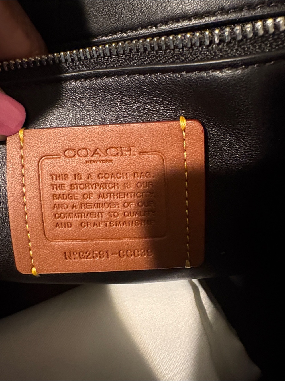 Limited Edition COACH Slouchy Rogue Top Handle Bag (Like NEW) - Picture 14 of 16